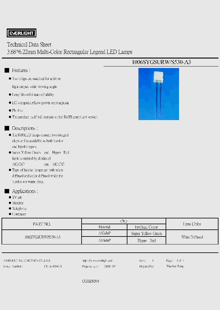 1006SYGSURW-S530-A3_4054042.PDF Datasheet