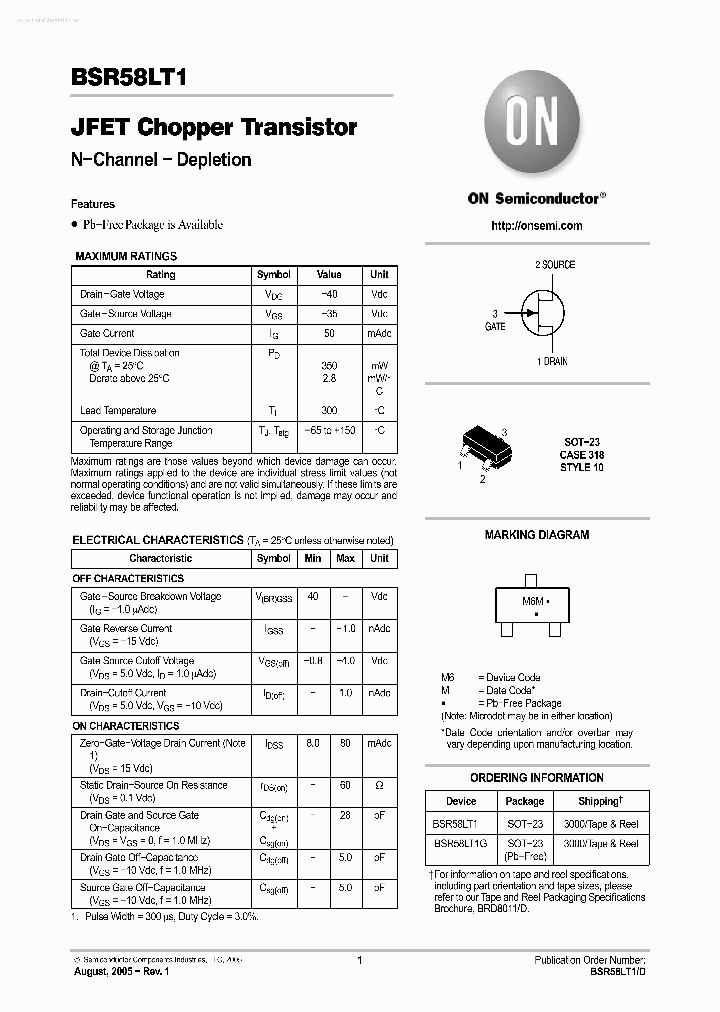 BSR58LT1_4059060.PDF Datasheet