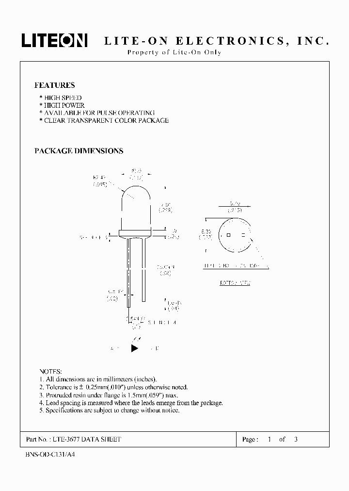 LTE-3677_4066368.PDF Datasheet