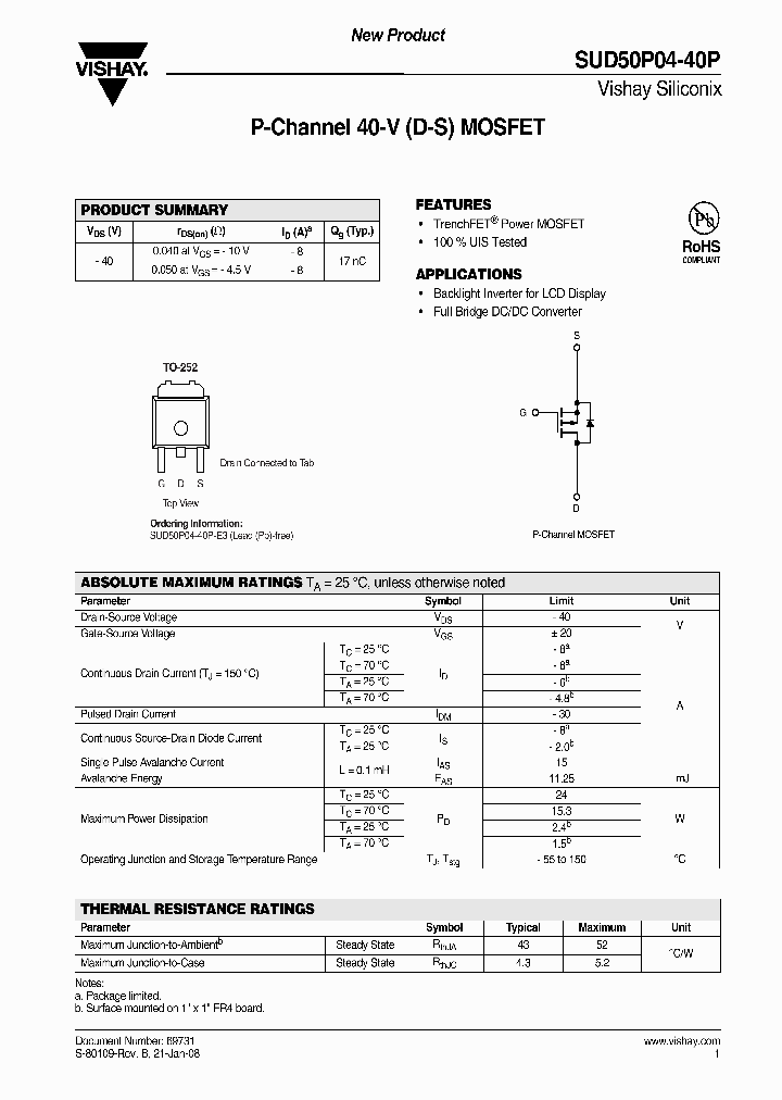 SUD50P04-09L_3828617.PDF Datasheet
