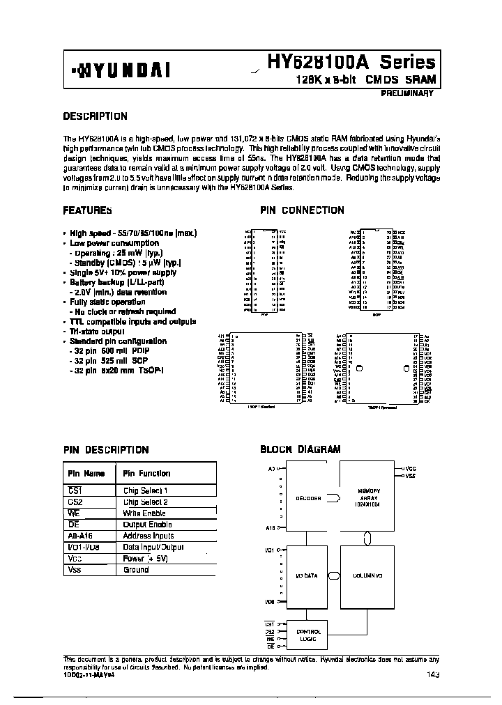 HY628100ALLP-10_3828559.PDF Datasheet