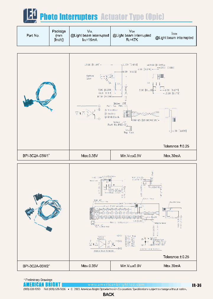 BPI-3C2A-03W1_3822035.PDF Datasheet