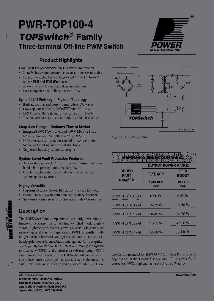 PWR-TOP102YAI_3830026.PDF Datasheet