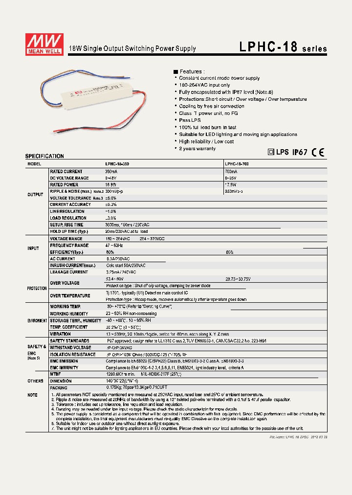 LPHC-1812_4080835.PDF Datasheet