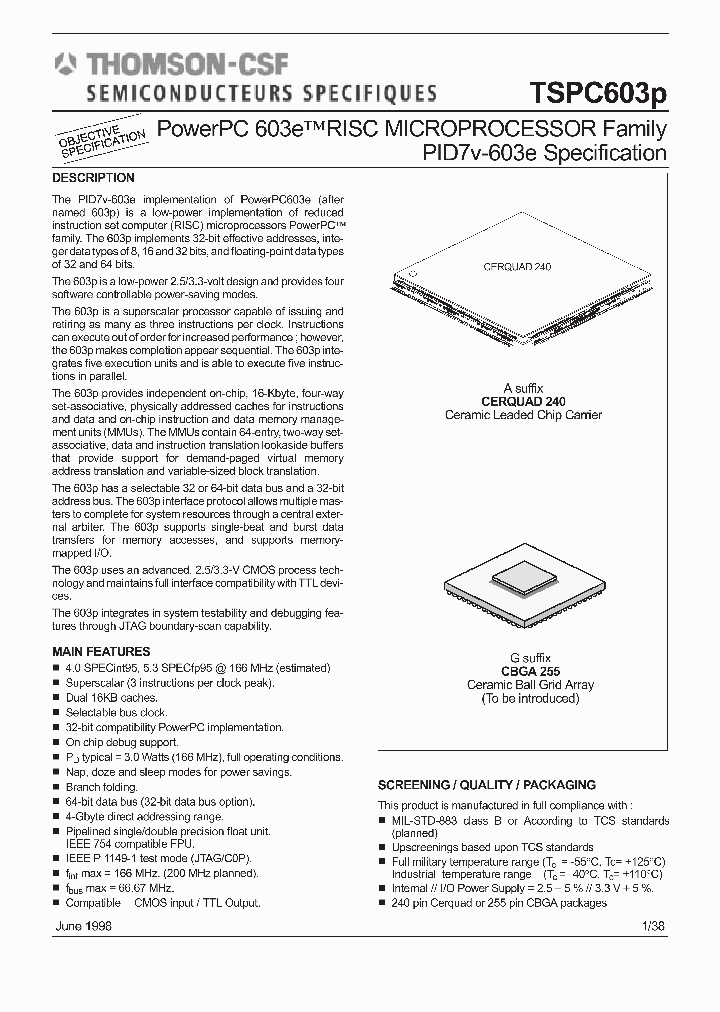 TSPC603PMABC6LE_3830118.PDF Datasheet