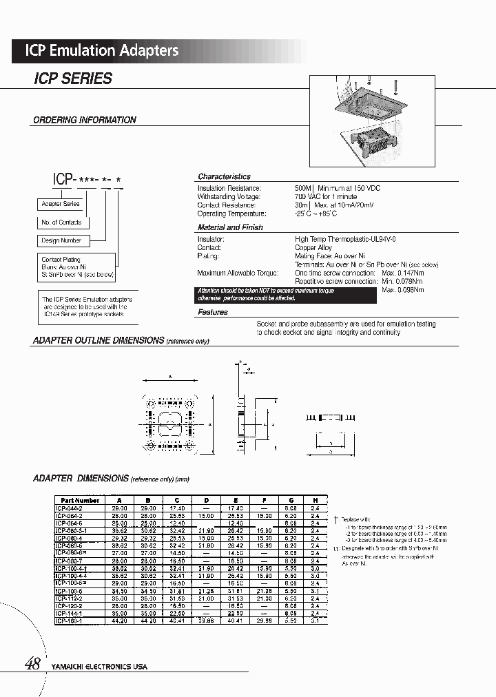 ICP-080-6S_3830563.PDF Datasheet