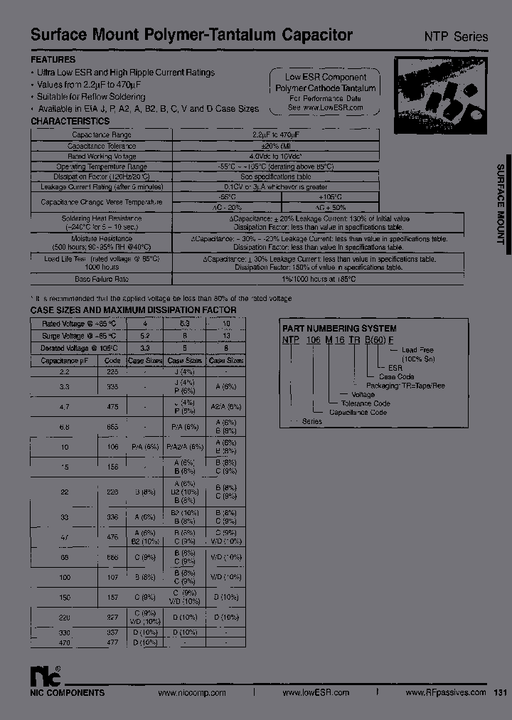 NTP156M63TRA500_3829018.PDF Datasheet