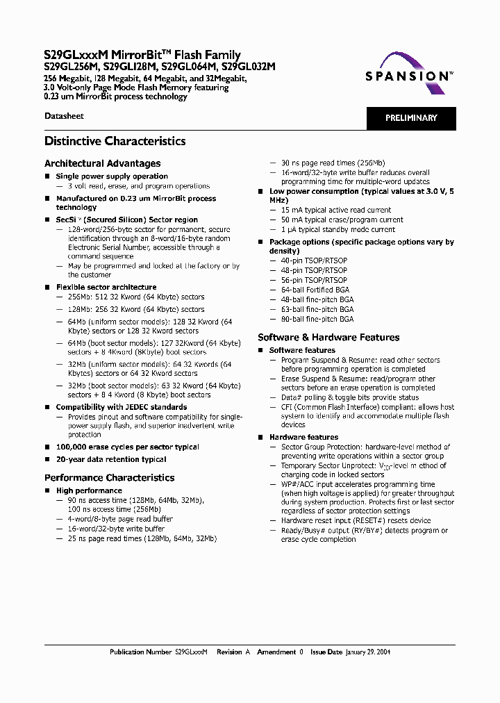 S29GL128M10TCIR12_3830860.PDF Datasheet