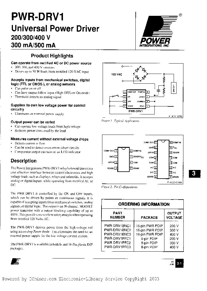 PWR-DRV1PFC1_3831387.PDF Datasheet