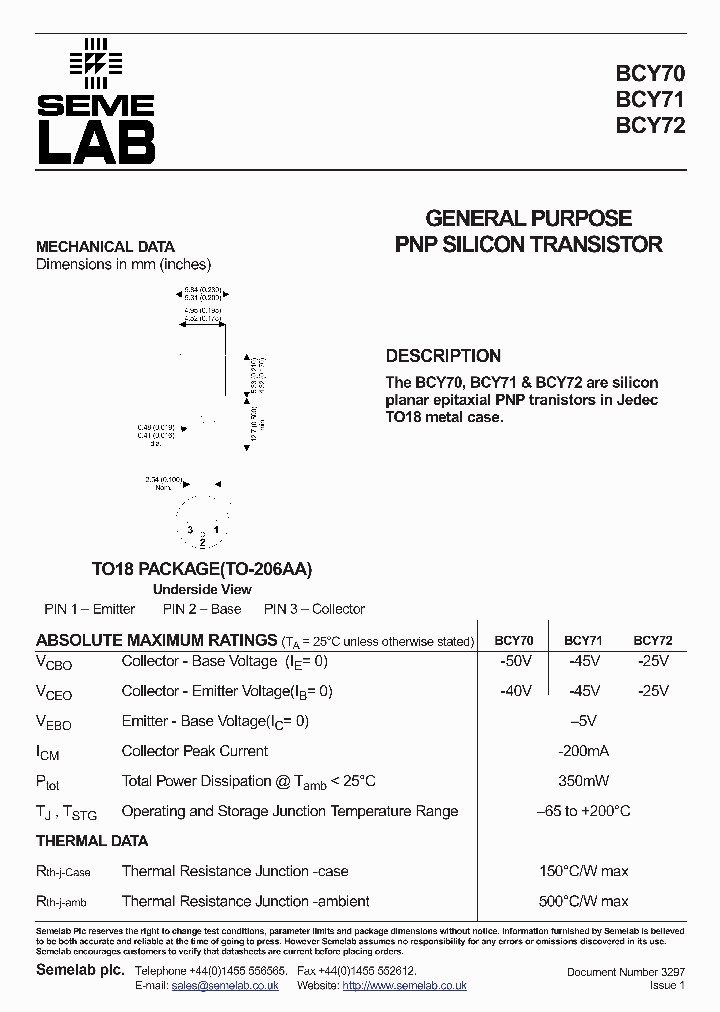 BCY70_4083302.PDF Datasheet