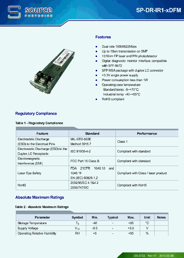 SP-DR-IR1-IDFM_3831890.PDF Datasheet
