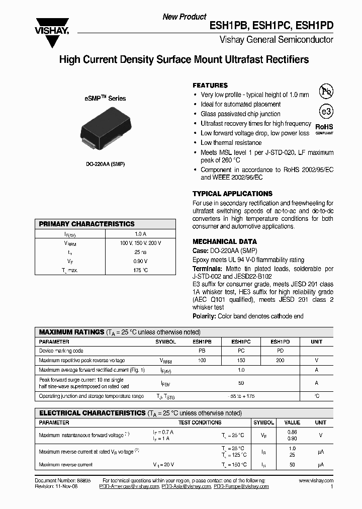 ESH1PC-E384A_3831408.PDF Datasheet