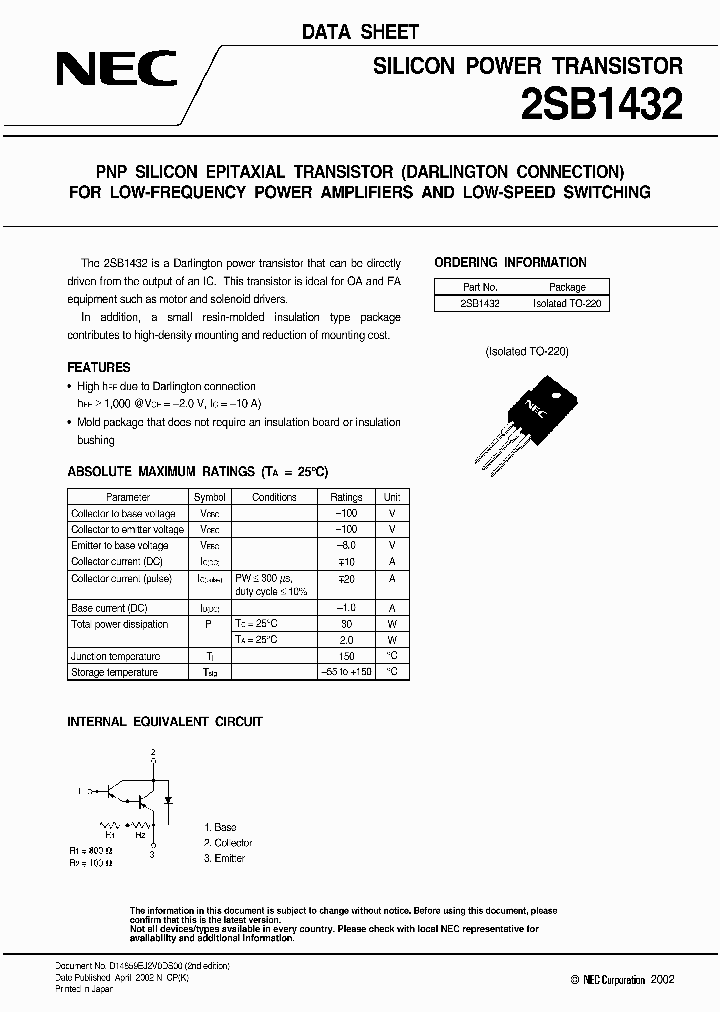2SB1432_4083485.PDF Datasheet