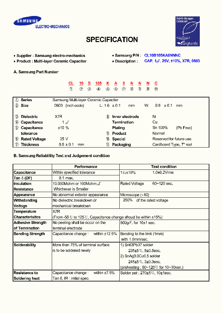 CL10B105KA8NNNC_3830702.PDF Datasheet