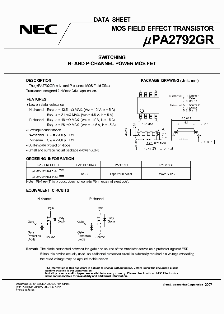 UPA2792GR-E2-AZ_3832109.PDF Datasheet