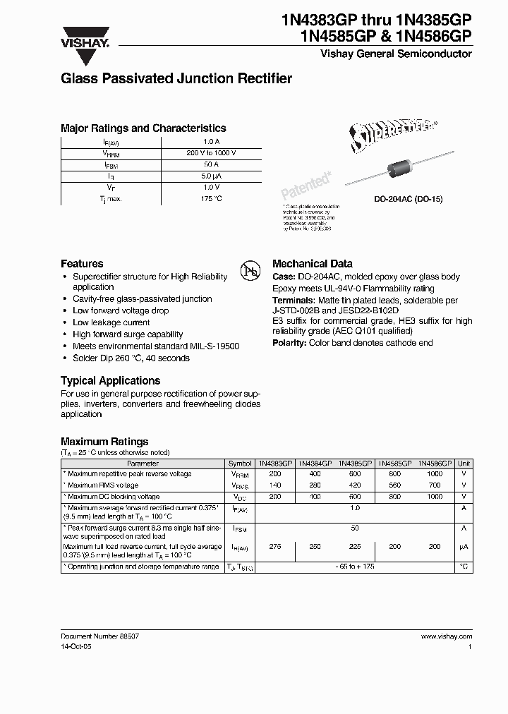 1N4384GP4G_3826536.PDF Datasheet