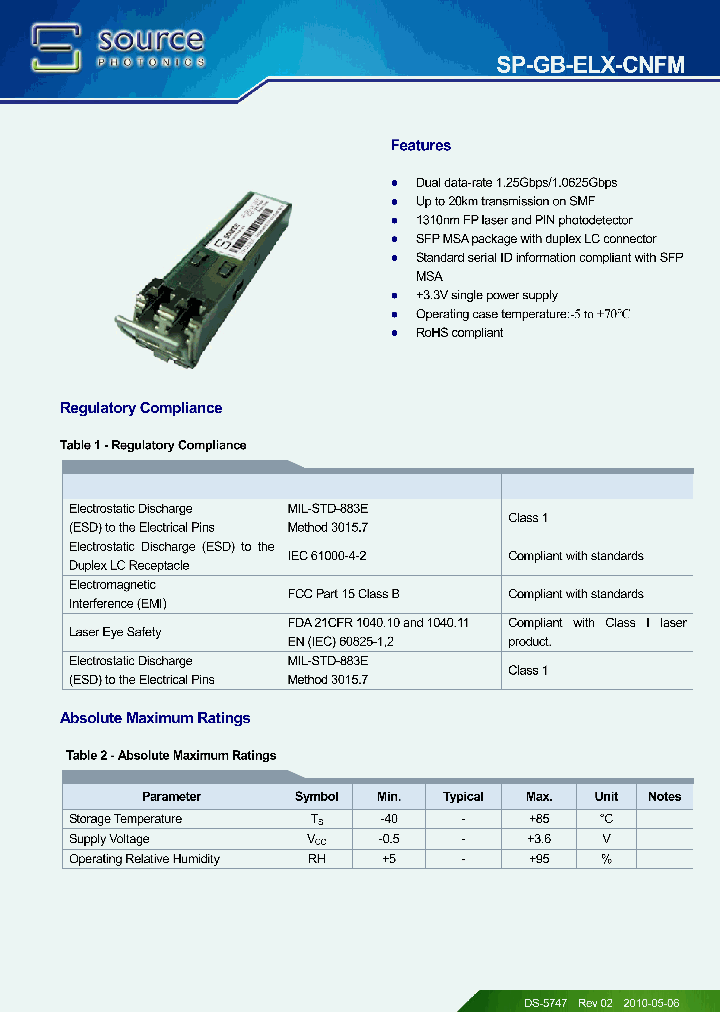 SP-GB-ELX-CNFM_3832799.PDF Datasheet