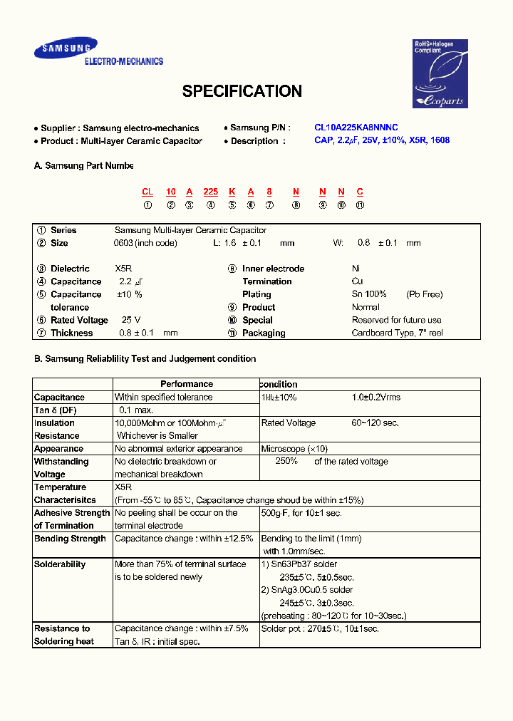 CL10A225KA8NNNC_3830712.PDF Datasheet