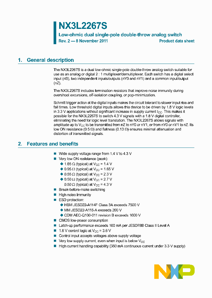NX3L2267SGU_4083678.PDF Datasheet
