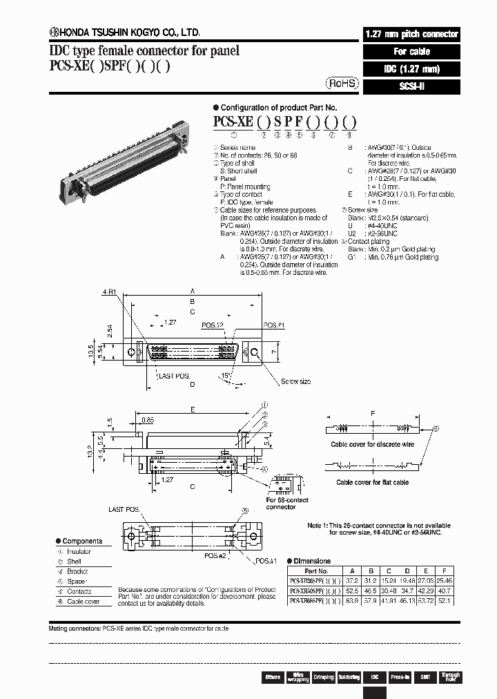 PCS-XE26SPFEU2G1_3833595.PDF Datasheet
