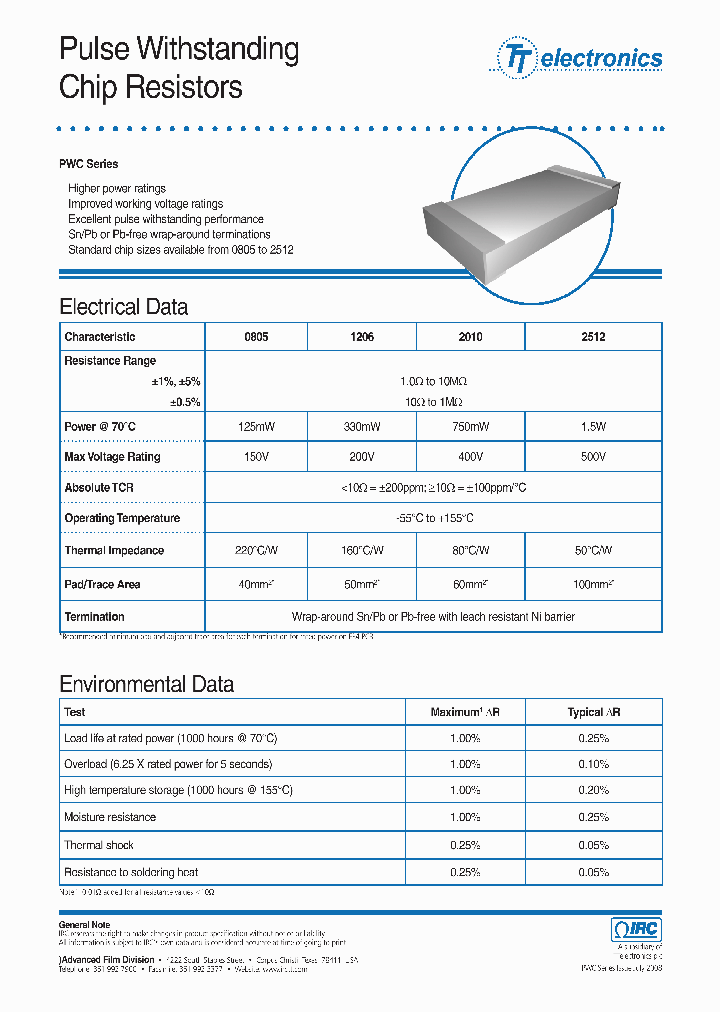 PWC-PWC0805LF-1M40-F_3830732.PDF Datasheet