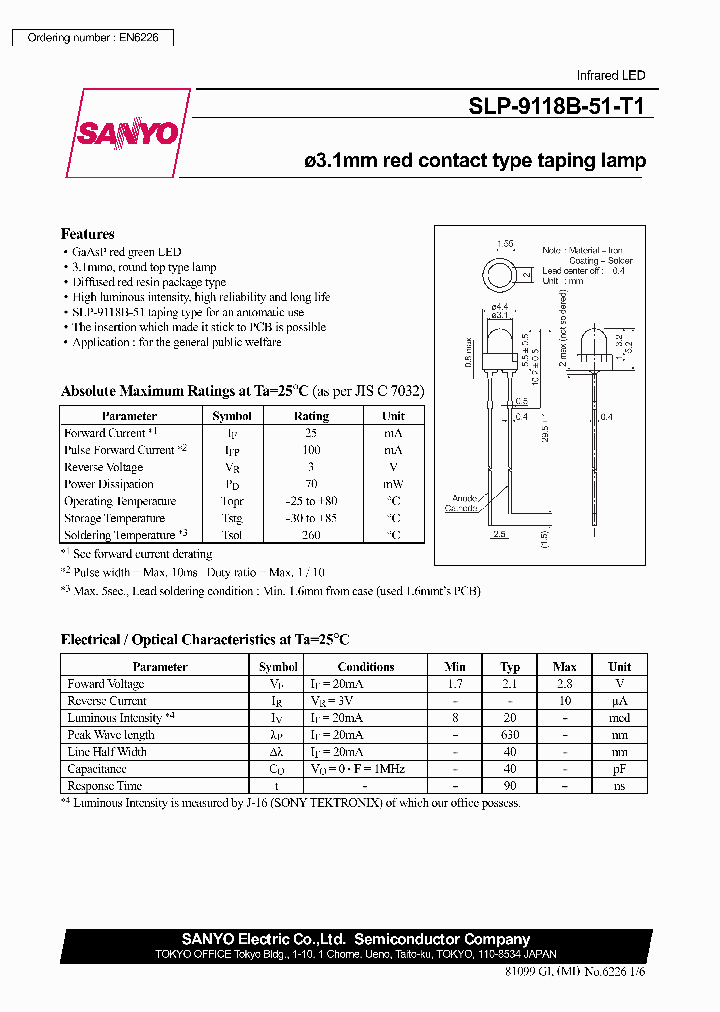 SLP-9118B-51-T1_3831511.PDF Datasheet