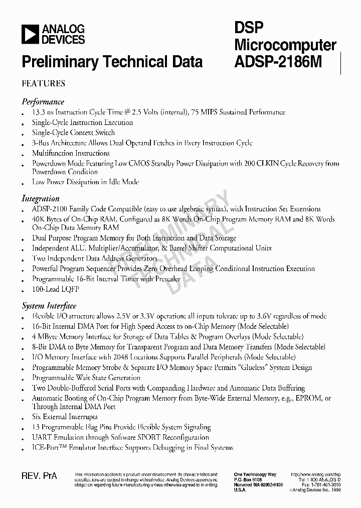 ADSP-2186MKST-300X_3835096.PDF Datasheet