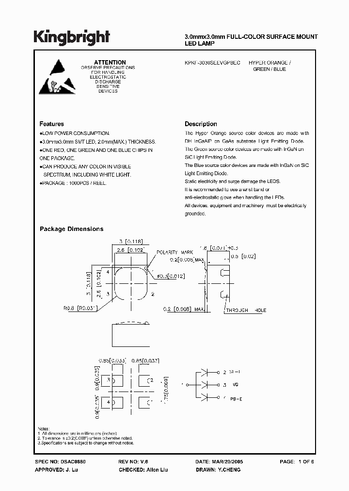 KPKF-3030SEEVGPBEC_3831982.PDF Datasheet