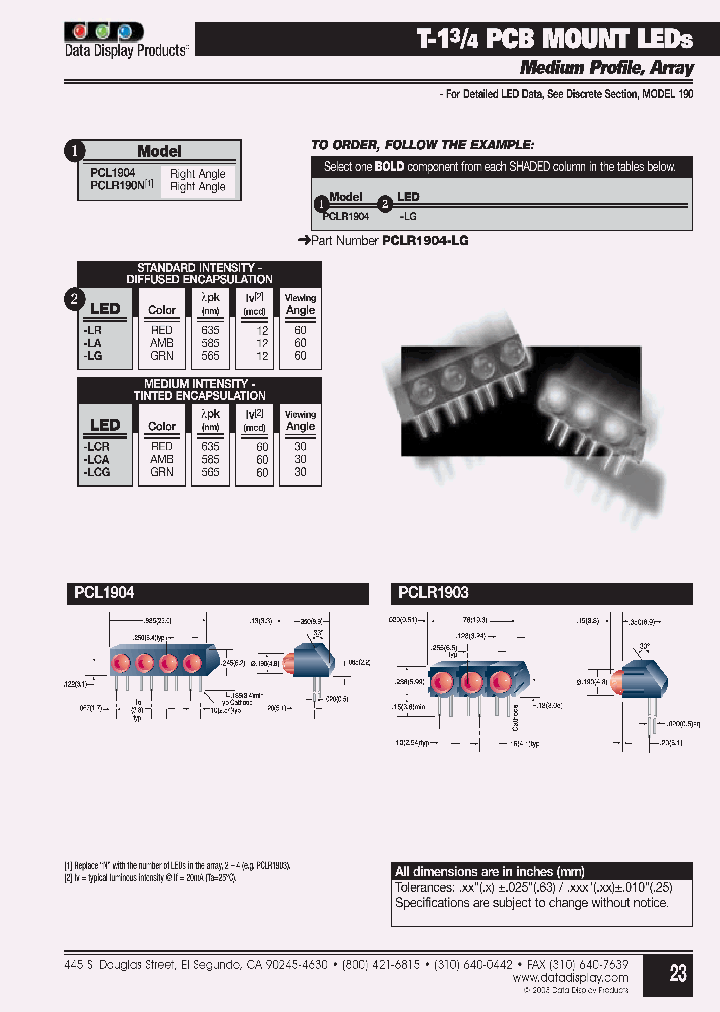 PCLR1903-LR_3834304.PDF Datasheet