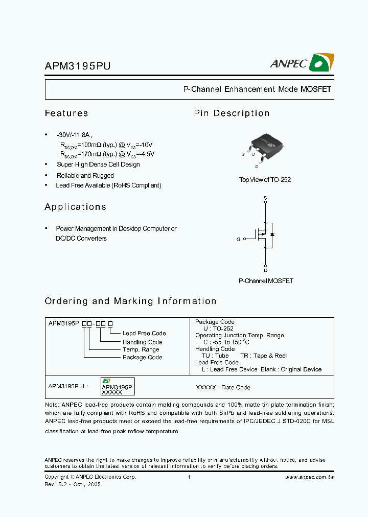 APM3195PUC-TRL_3837274.PDF Datasheet