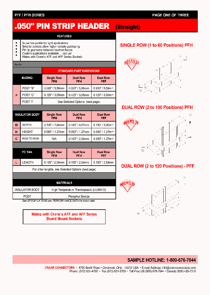 PFF16DS-GCQT070_3835426.PDF Datasheet