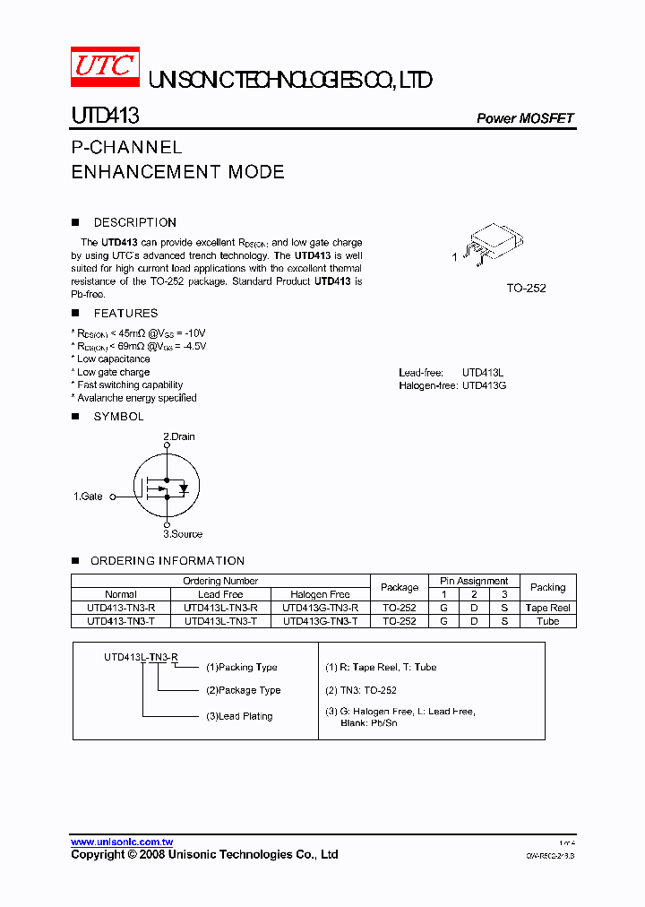 UTD413-TN3-T_3838399.PDF Datasheet