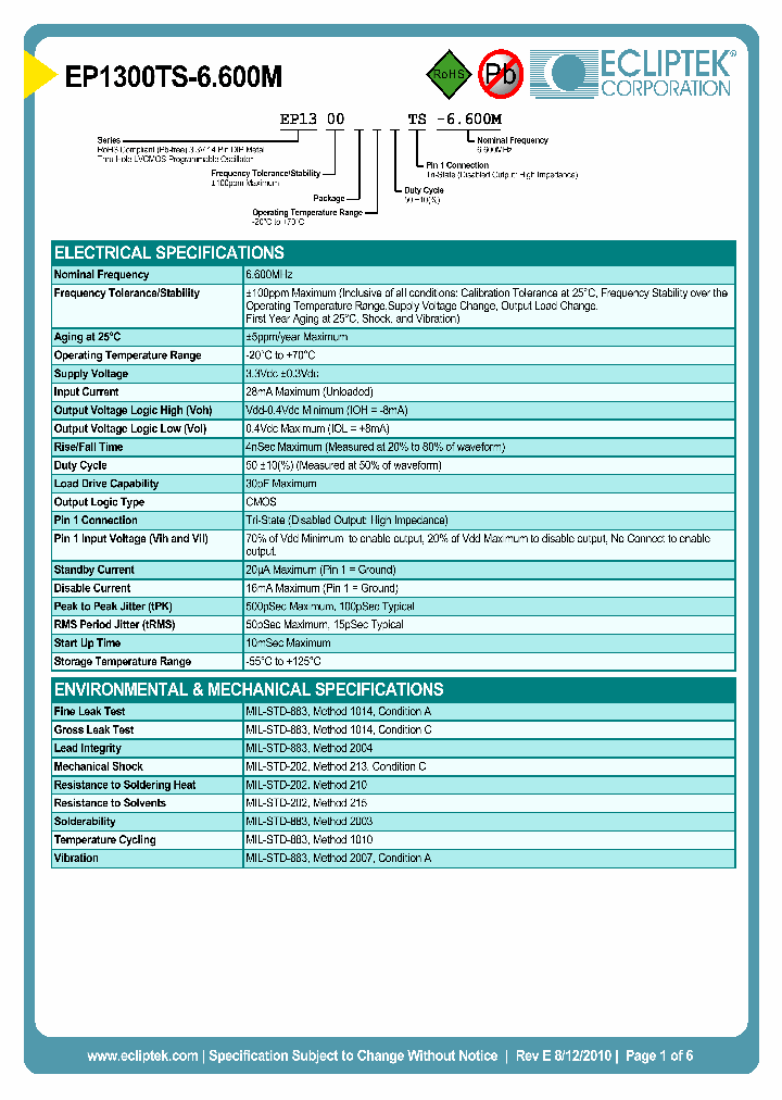 EP1300TS-6600M_3840303.PDF Datasheet