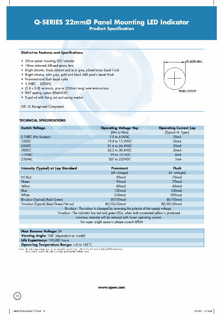 Q22FP1AUKKB6DL_3840418.PDF Datasheet