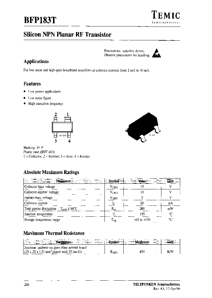 BFP183T-GS18_3841943.PDF Datasheet