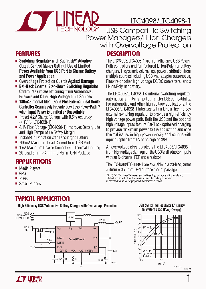 LTC4098EPDC-1TRPBF_3838759.PDF Datasheet