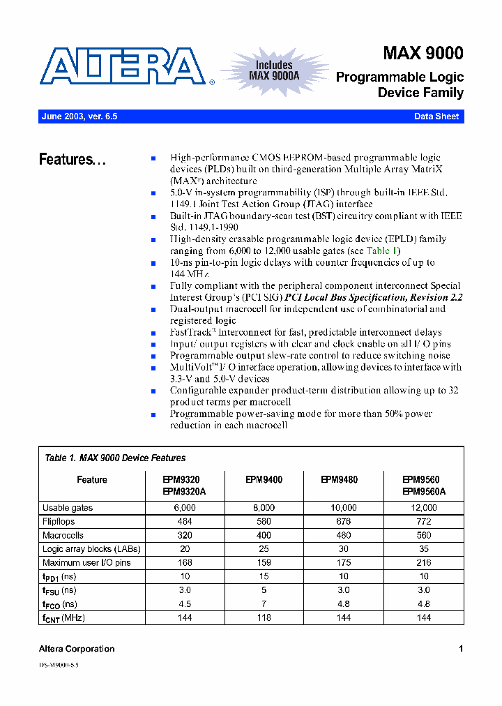EPM9560ARC208-10N_3844262.PDF Datasheet