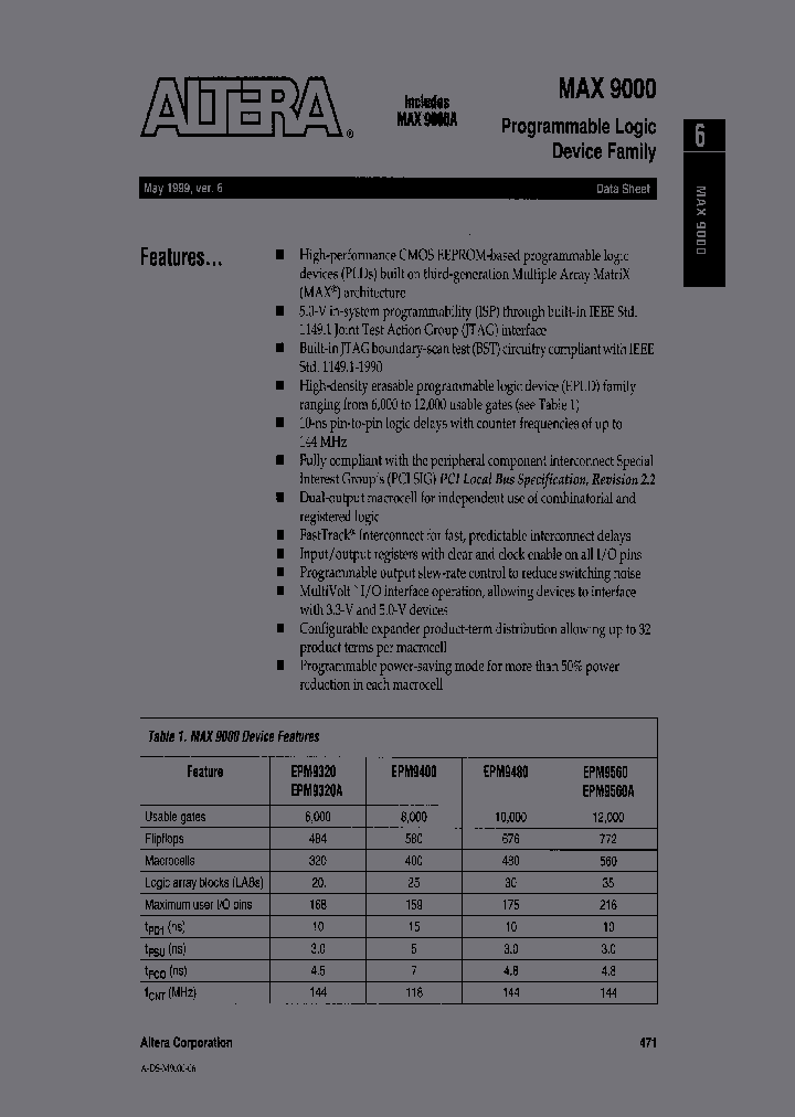 EPM9560ARC208-10C_3844261.PDF Datasheet