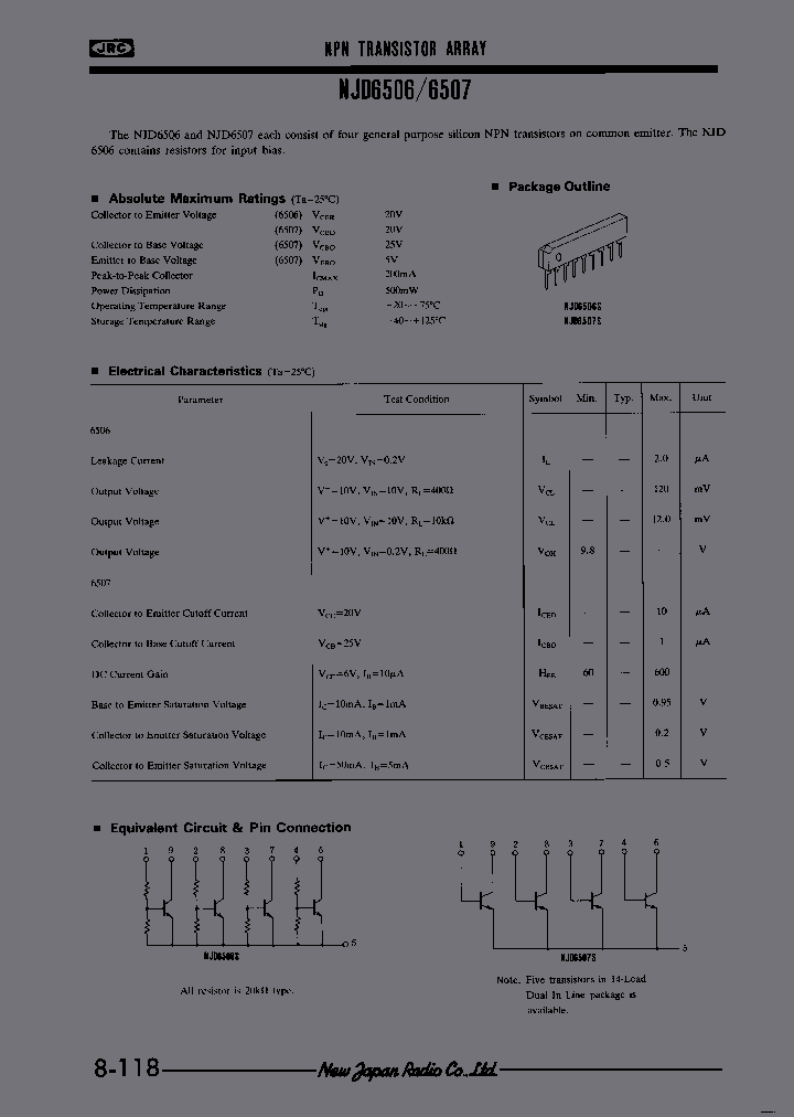 NJD6507S_3844978.PDF Datasheet