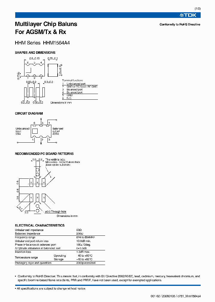 HHM1564A4_3846183.PDF Datasheet