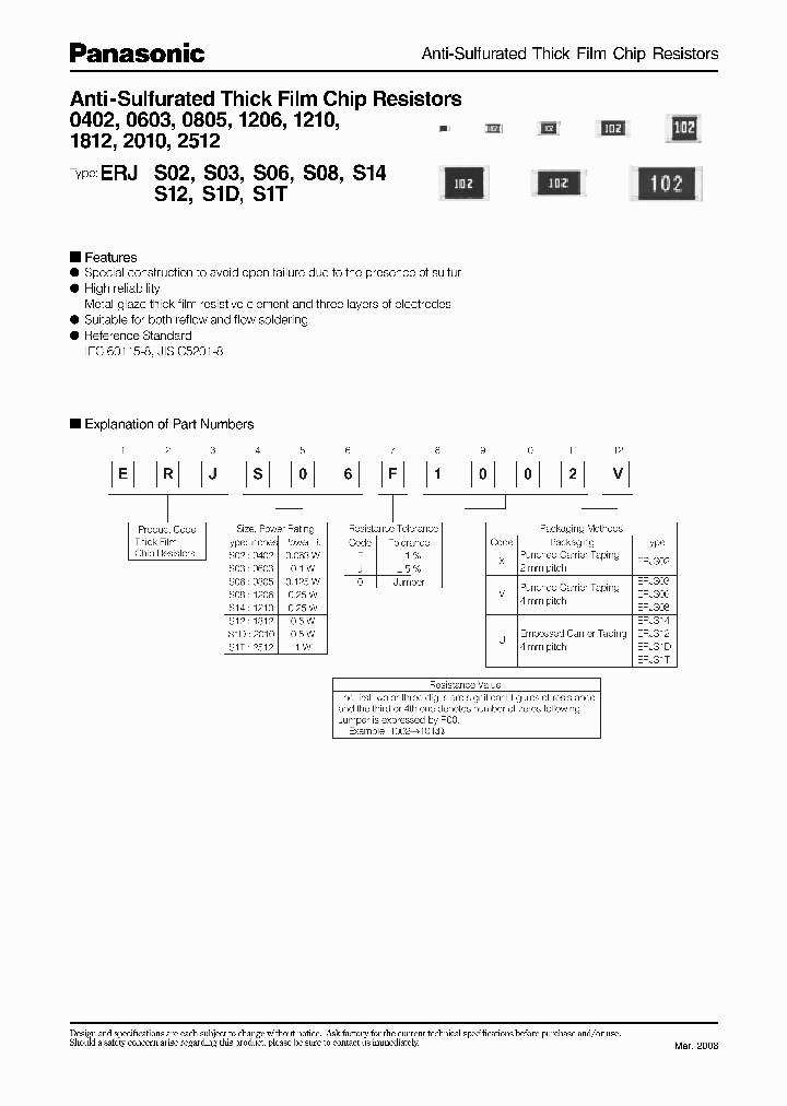 ERJS1TJ160U_3846204.PDF Datasheet