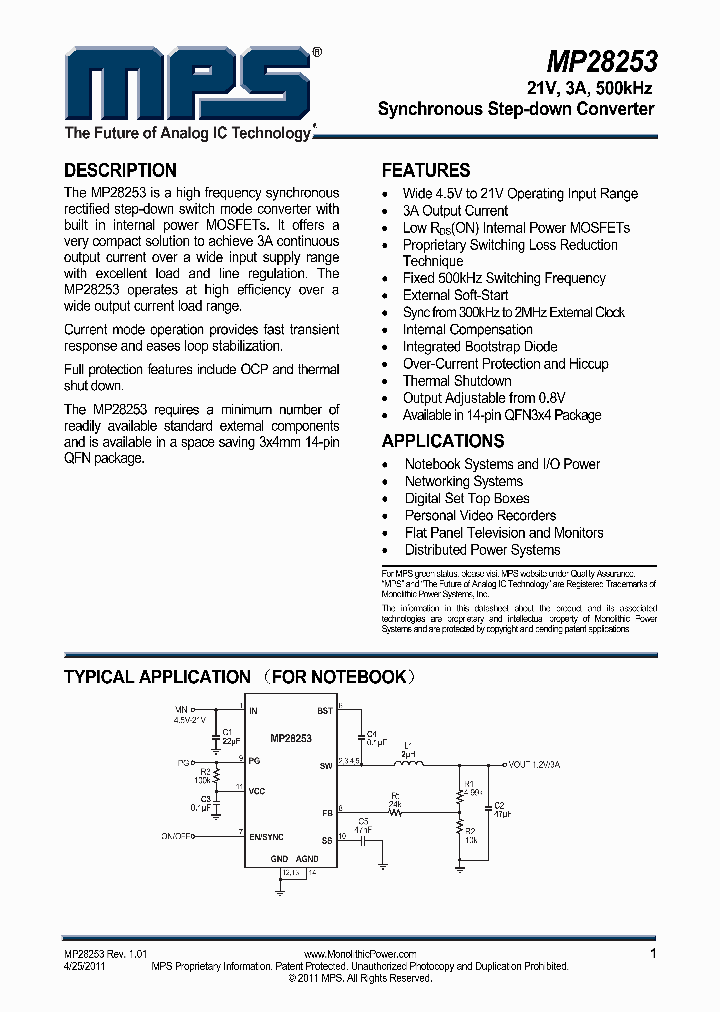 MP28253EL-LF-Z_3846308.PDF Datasheet