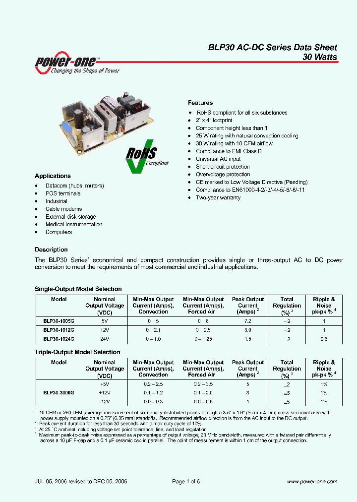 BLP30-1005G_3847969.PDF Datasheet