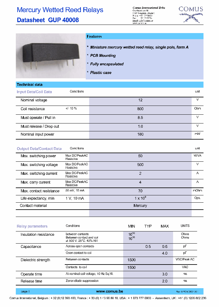 GUP40008_3846374.PDF Datasheet