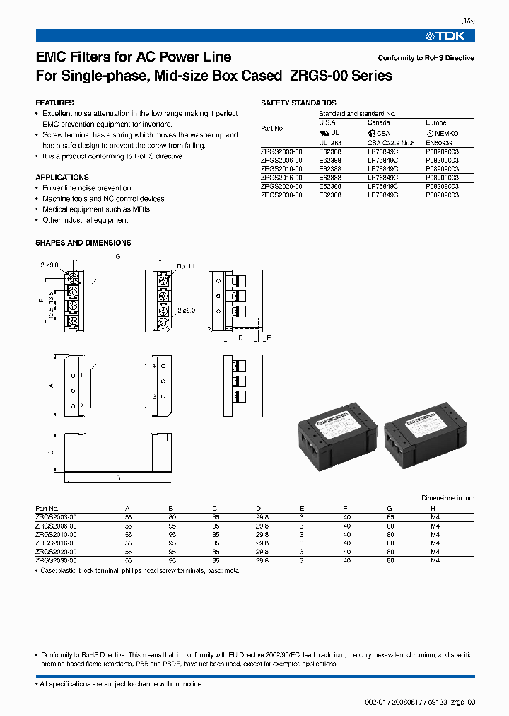 ZRGS2010-00_3848139.PDF Datasheet