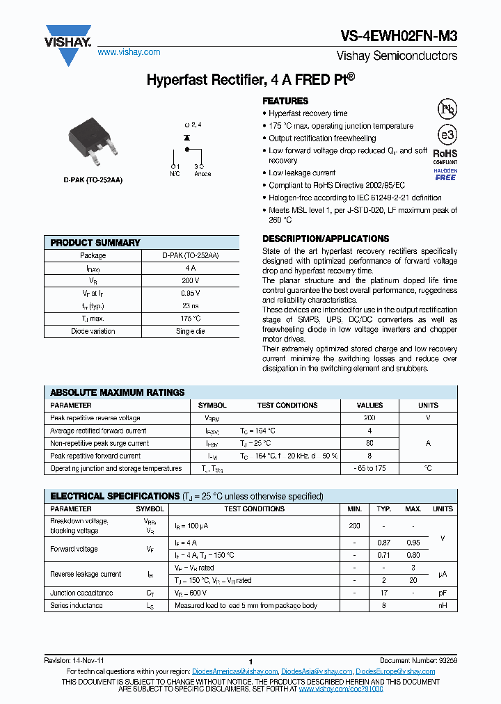 4EWH02FNTRR-M3_4098229.PDF Datasheet