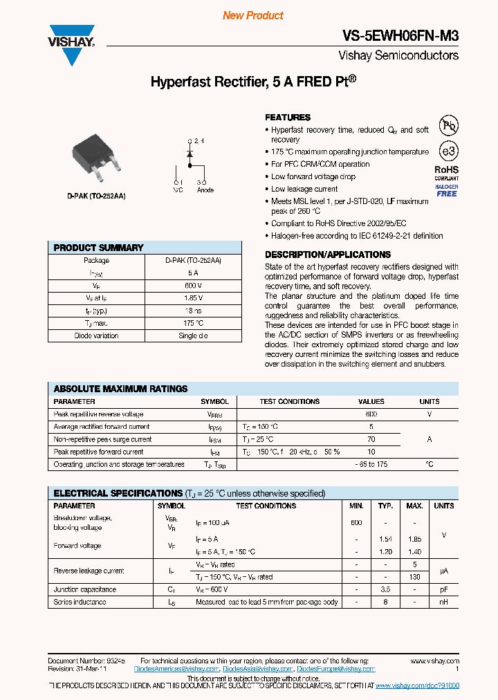 5EWH06FNTRR-M3_4098230.PDF Datasheet