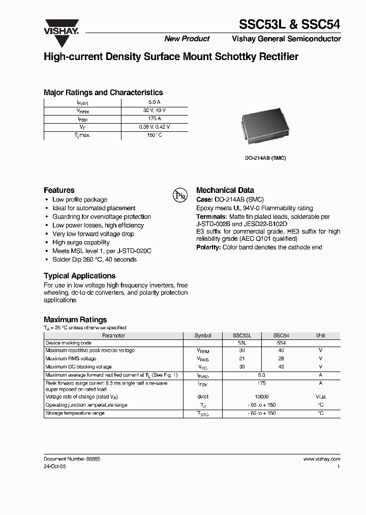 SSC54E3_3850272.PDF Datasheet