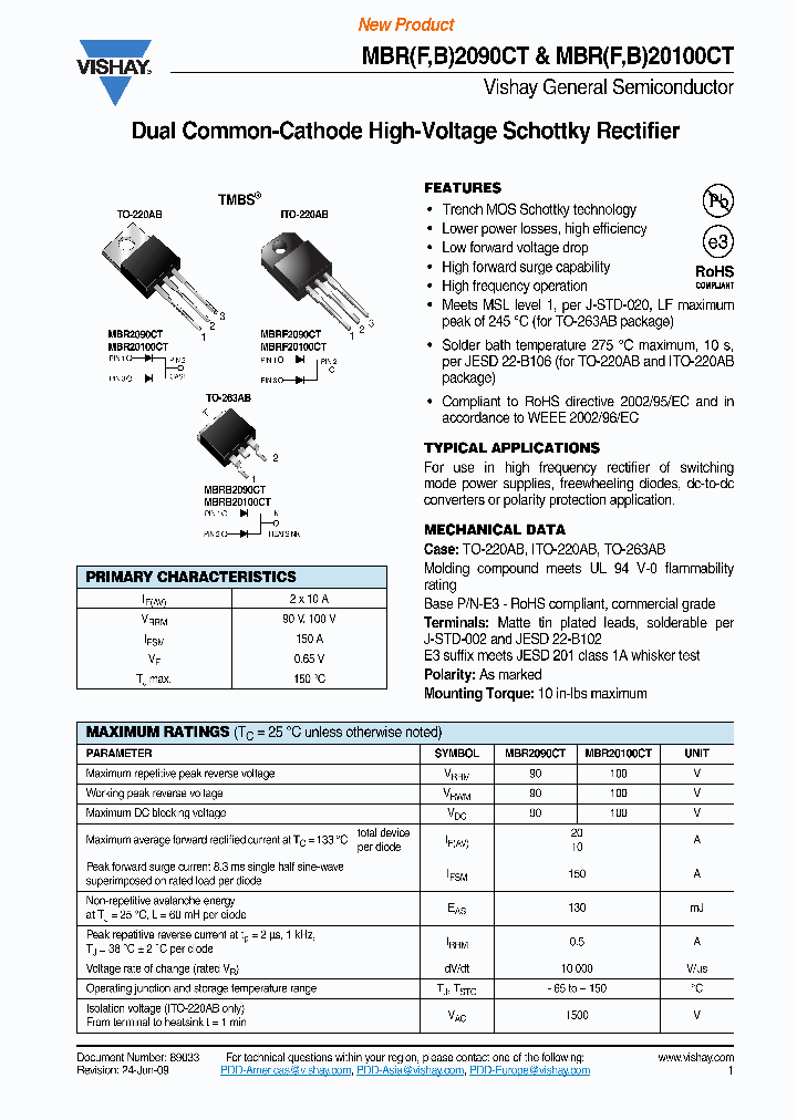 MBRB20100CT-E3-8W_4102067.PDF Datasheet
