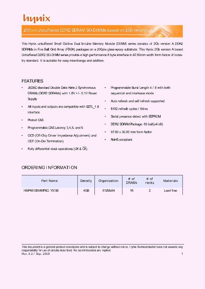 HMP451S6MMP8C-S6_3852458.PDF Datasheet